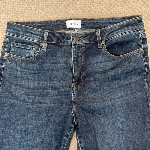 PISTOLA High Rise Skinny Stretch Denim Jeans - Picture 5 of 11